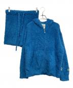 gelato pique×SESAME STREETジェラートピケ×セサミストリート）の古着「クッキーモンスター パーカ&ショートパンツセット」｜ブルー