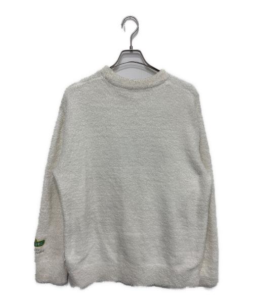 GELATO PIQUE HOMME（ジェラートピケ オム）GELATO PIQUE HOMME (ジェラートピケ オム) SESAME STREET (セサミストリート) ジャガードプルオーバー&ロングパンツセット ブルー×ホワイト サイズ:Ｍの古着・服飾アイテム