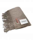 Acne studiosアクネ ストゥディオス）の古着「フリンジウールスカーフ」｜ベージュ