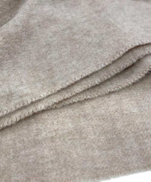 Acne studios（アクネ ストゥディオス）Acne studios (アクネ ストゥディオス) フリンジウールスカーフ ベージュ サイズ:200×70の古着・服飾アイテム