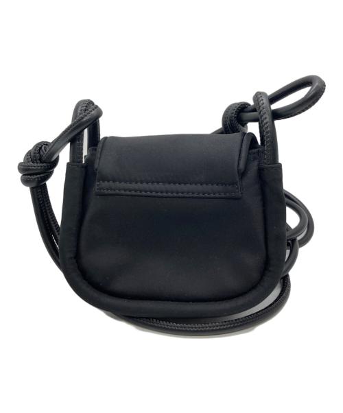 GANNI（ガニー）GANNI (ガニー) KNOT MINI FLAP BAG / ショルダーバッグ ブラック サイズ:なしの古着・服飾アイテム