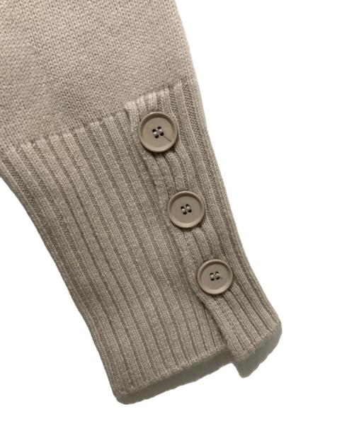 icB（アイシービー）icB (アイシービー) ソフトカシミヤハイネックワンピース ベージュ サイズ:Ｓの古着・服飾アイテム