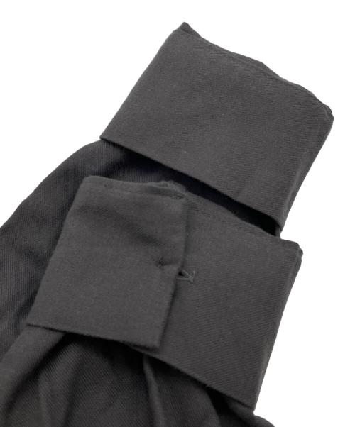 Midi-Umi（ミディウミ）Midi-Umi (ミディウミ) バンドカラータックシャツワンピース グレー サイズ:-の古着・服飾アイテム