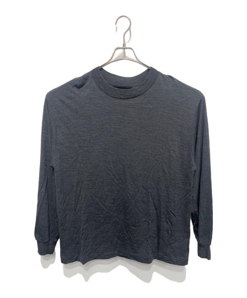 KAPTAIN SUNSHINE（キャプテンサンシャイン）KAPTAIN SUNSHINE (キャプテンサンシャイン) SUPER SOFT MERINO TENJIKU L/S TEE グレー サイズ:38の古着・服飾アイテム