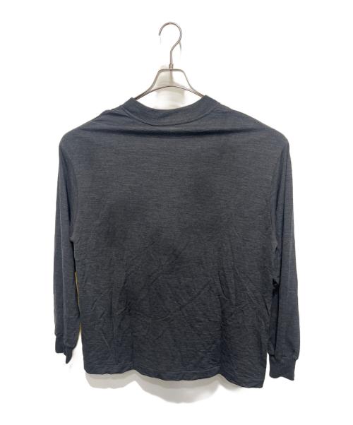 KAPTAIN SUNSHINE（キャプテンサンシャイン）KAPTAIN SUNSHINE (キャプテンサンシャイン) SUPER SOFT MERINO TENJIKU L/S TEE グレー サイズ:38の古着・服飾アイテム