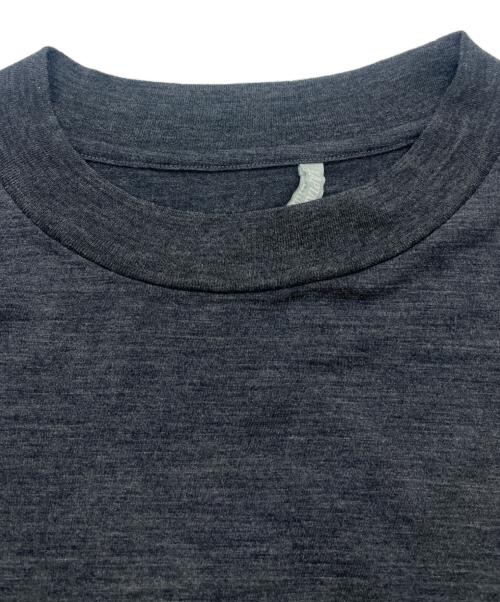 KAPTAIN SUNSHINE（キャプテンサンシャイン）KAPTAIN SUNSHINE (キャプテンサンシャイン) SUPER SOFT MERINO TENJIKU L/S TEE グレー サイズ:38の古着・服飾アイテム