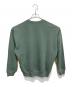 AURALEE (オーラリー) SUPER HIGH GAUZE SWEAT P/O グリーン サイズ:4：15000円
