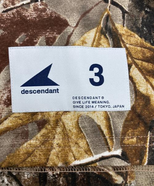 DESCENDANT（ディセンダント）DESCENDANT (ディセンダント) Horizon Strip LS Camo カーキ サイズ:3の古着・服飾アイテム