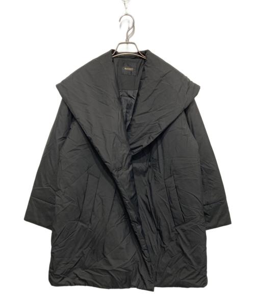 ROSSO（ロッソ）ROSSO (ロッソ) SOLOTEX撥水パフミドルコート ブラック サイズ:FREEの古着・服飾アイテム