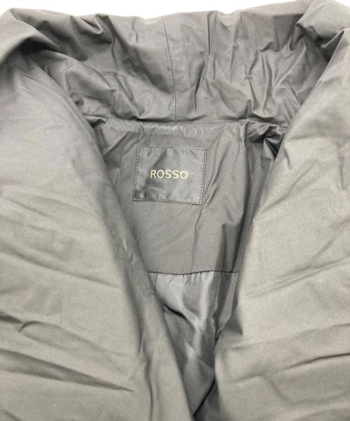 ROSSO（ロッソ）ROSSO (ロッソ) SOLOTEX撥水パフミドルコート ブラック サイズ:FREEの古着・服飾アイテム