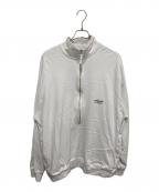 CAHLUMNカウラム）の古着「ハーフジップスウェット」｜ホワイト