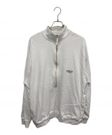 CAHLUMN（カウラム）の古着「ハーフジップスウェット」｜ホワイト