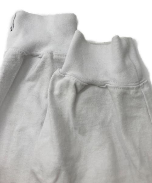 CAHLUMN（カウラム）CAHLUMN (カウラム) ハーフジップスウェット ホワイト サイズ:XLの古着・服飾アイテム