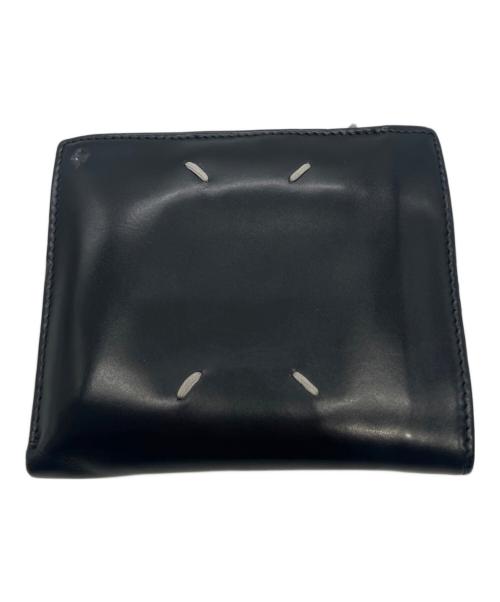 Maison Margiela（メゾンマルジェラ）Maison Margiela (メゾンマルジェラ) 2つ折り財布 ブラックの古着・服飾アイテム