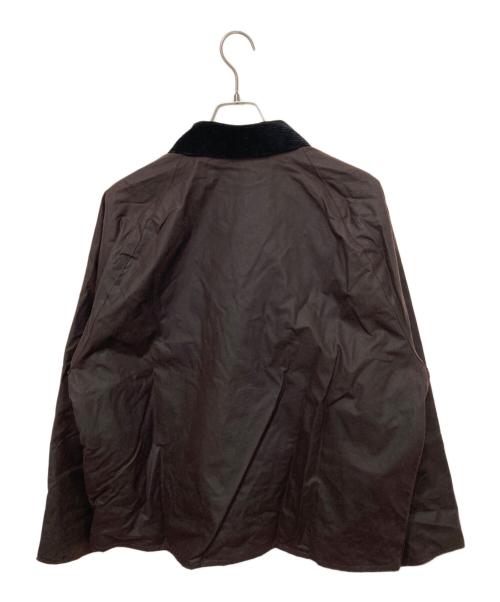Barbour（バブアー）Barbour (バブアー) TRANSPORT / ワックス コットン ショート ブルゾン ブラウン サイズ:40の古着・服飾アイテム