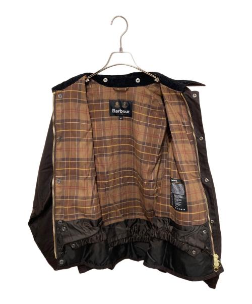 Barbour（バブアー）Barbour (バブアー) TRANSPORT / ワックス コットン ショート ブルゾン ブラウン サイズ:40の古着・服飾アイテム