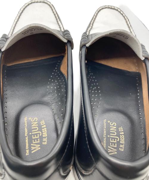G.H.BASS（ジーエイチバス）G.H.BASS (ジーエイチバス) LARSON MOC PENNY LOAFER / ローファー ブラック サイズ:8/9/42の古着・服飾アイテム