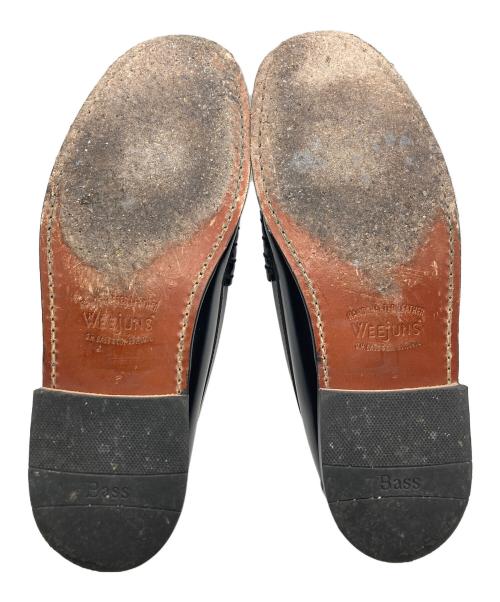 G.H.BASS（ジーエイチバス）G.H.BASS (ジーエイチバス) LARSON MOC PENNY LOAFER / ローファー ブラック サイズ:8/9/42の古着・服飾アイテム