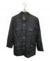 CORDINGS（コーディングス）の古着「リネンサファリジャケット」｜ブラック