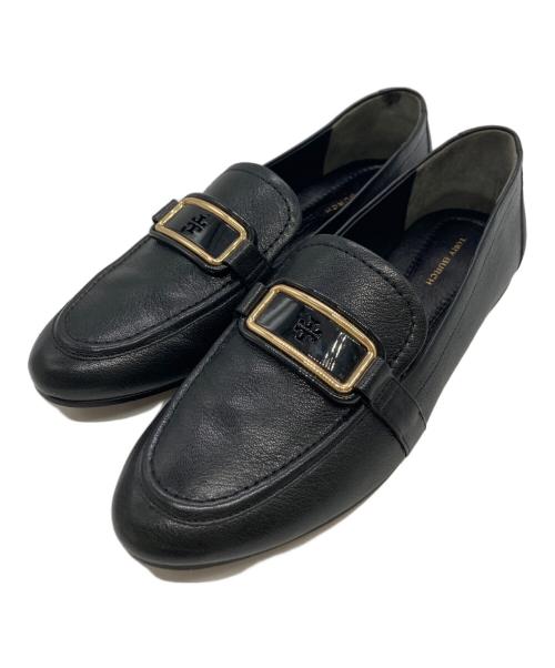TORY BURCH（トリーバーチ）TORY BURCH (トリーバーチ) GEORGIA / ドライビングシューズ ブラック サイズ:7.5の古着・服飾アイテム