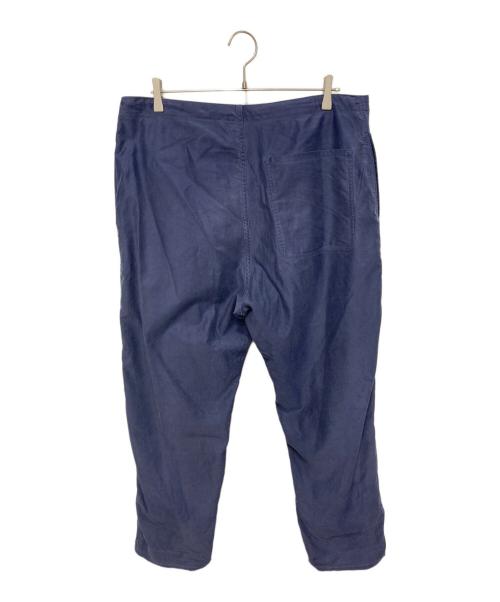 blurhms ROOTSTOCK（ブラームスルーツストック）blurhms ROOTSTOCK (ブラームスルーツストック) Light Moleskin Easy Work Pants/ ネイビー サイズ:4の古着・服飾アイテム