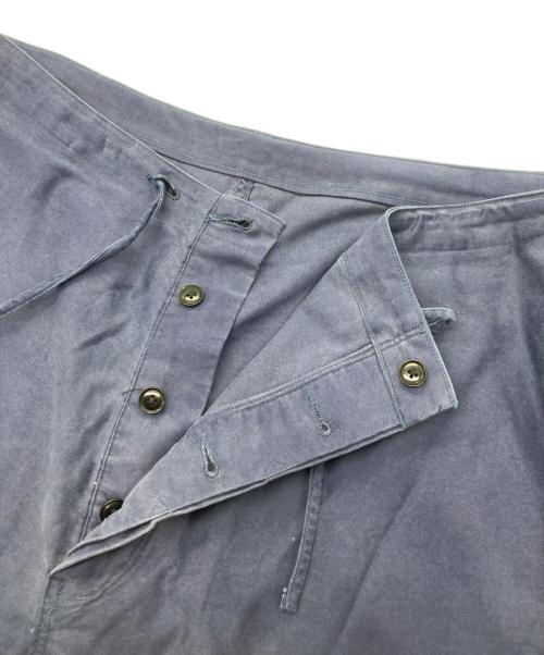 blurhms ROOTSTOCK（ブラームスルーツストック）blurhms ROOTSTOCK (ブラームスルーツストック) Light Moleskin Easy Work Pants/ ネイビー サイズ:4の古着・服飾アイテム