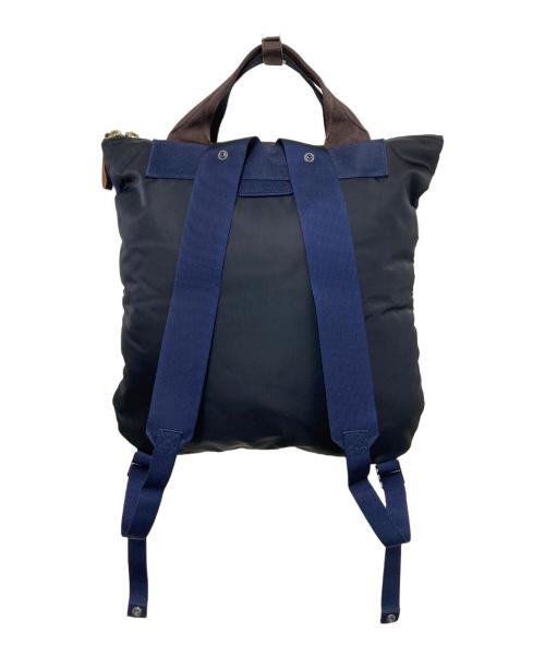 PORTER（ポーター）PORTER (ポーター) MARNI (マルニ) 2WAYトートバッグ ネイビーの古着・服飾アイテム
