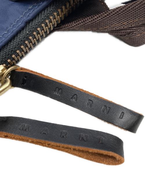 PORTER（ポーター）PORTER (ポーター) MARNI (マルニ) 2WAYトートバッグ ネイビーの古着・服飾アイテム
