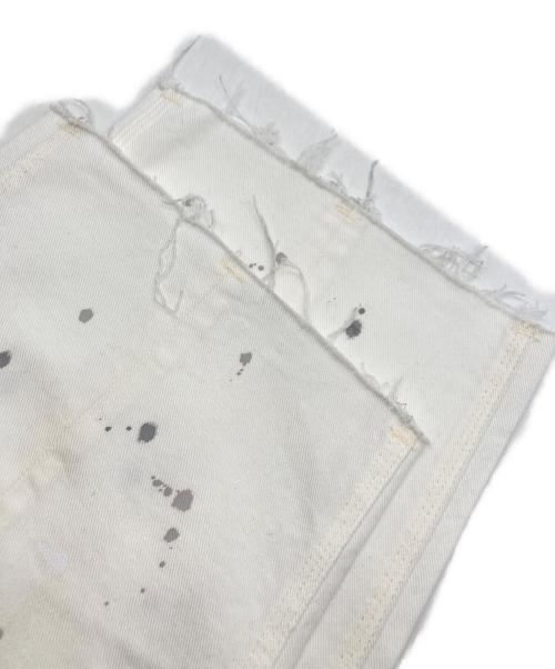 FRAMeWORK（フレームワーク）FRAMeWORK (フレームワーク) LEE/リー 別注remake painter パンツ ホワイト サイズ:Ｍの古着・服飾アイテム