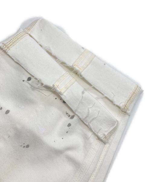 FRAMeWORK（フレームワーク）FRAMeWORK (フレームワーク) LEE/リー 別注remake painter パンツ ホワイト サイズ:Ｍの古着・服飾アイテム