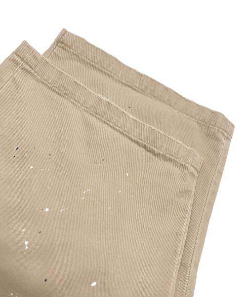 FRAMeWORK（フレームワーク）FRAMeWORK (フレームワーク) リペアペイントチノパンツ ベージュ サイズ:38の古着・服飾アイテム