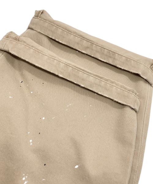 FRAMeWORK（フレームワーク）FRAMeWORK (フレームワーク) リペアペイントチノパンツ ベージュ サイズ:38の古着・服飾アイテム