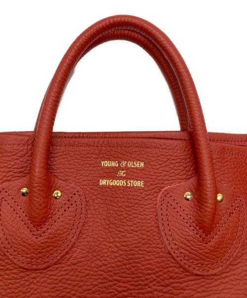 YOUNG & OLSEN The DRYGOODS STORE（ヤングアンドオルセン ザ ドライグッズストア）YOUNG & OLSEN The DRYGOODS STORE (ヤングアンドオルセン ザ ドライグッズストア) トートバッグ レッドの古着・服飾アイテム
