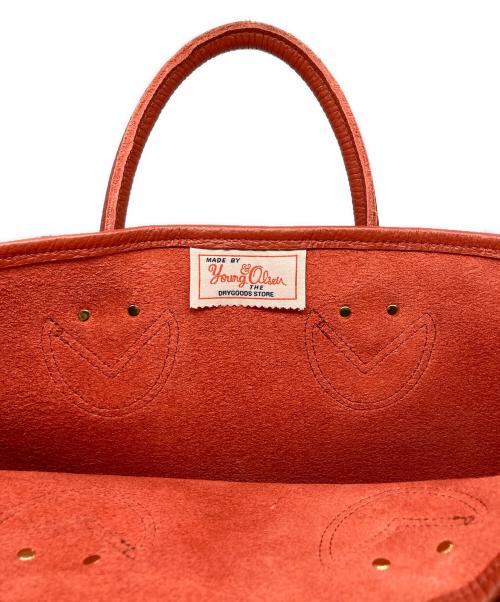 YOUNG & OLSEN The DRYGOODS STORE（ヤングアンドオルセン ザ ドライグッズストア）YOUNG & OLSEN The DRYGOODS STORE (ヤングアンドオルセン ザ ドライグッズストア) トートバッグ レッドの古着・服飾アイテム