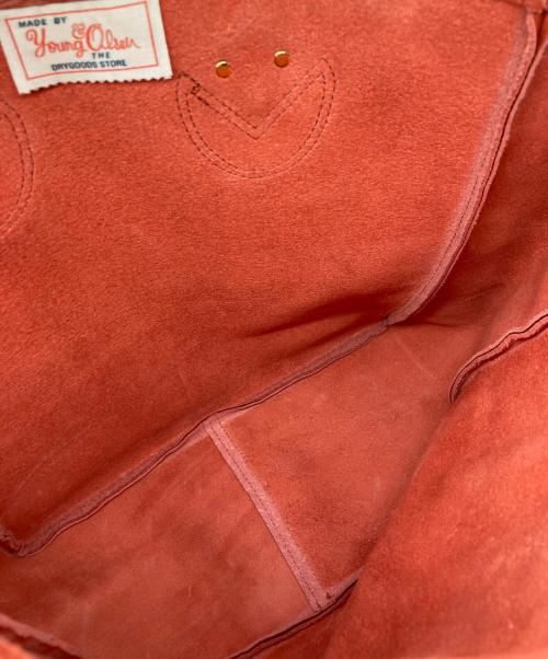 YOUNG & OLSEN The DRYGOODS STORE（ヤングアンドオルセン ザ ドライグッズストア）YOUNG & OLSEN The DRYGOODS STORE (ヤングアンドオルセン ザ ドライグッズストア) トートバッグ レッドの古着・服飾アイテム