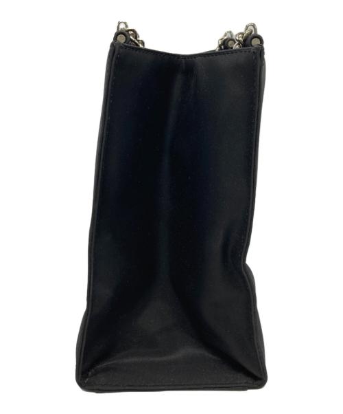 DOLCE & GABBANA（ドルチェ＆ガッバーナ）DOLCE & GABBANA (ドルチェ＆ガッバーナ) チェーンショルダーバッグ ブラックの古着・服飾アイテム