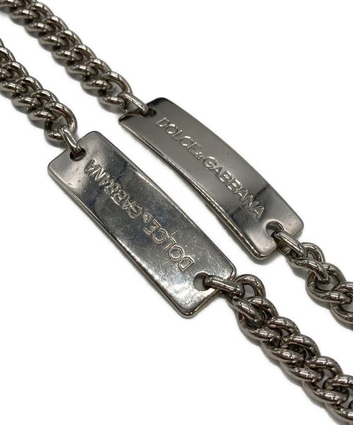 DOLCE & GABBANA（ドルチェ＆ガッバーナ）DOLCE & GABBANA (ドルチェ＆ガッバーナ) チェーンショルダーバッグ ブラックの古着・服飾アイテム