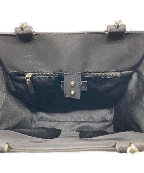 DOLCE & GABBANA（ドルチェ＆ガッバーナ）DOLCE & GABBANA (ドルチェ＆ガッバーナ) チェーンショルダーバッグ ブラックの古着・服飾アイテム