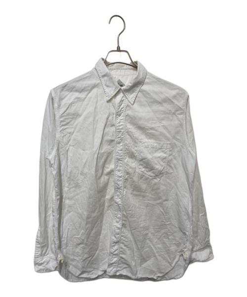 THE CORONA UTILITY（コロナユーティリティ）THE CORONA UTILITY (コロナユーティリティ) 1POCKET SHIRT ホワイト サイズ:Lの古着・服飾アイテム
