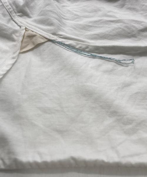 THE CORONA UTILITY（コロナユーティリティ）THE CORONA UTILITY (コロナユーティリティ) 1POCKET SHIRT ホワイト サイズ:Lの古着・服飾アイテム