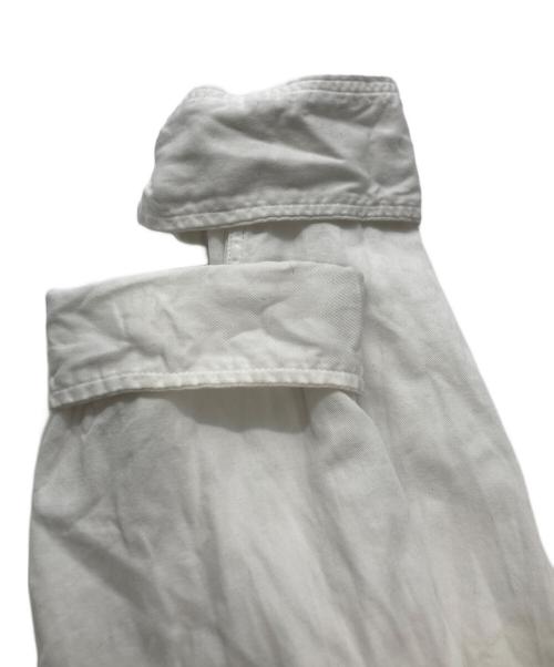 THE CORONA UTILITY（コロナユーティリティ）THE CORONA UTILITY (コロナユーティリティ) 1POCKET SHIRT ホワイト サイズ:Lの古着・服飾アイテム