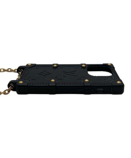 LOUIS VUITTON（ルイ ヴィトン）LOUIS VUITTON (ルイ ヴィトン) リ・トランク iPhone14Proケース ブラックの古着・服飾アイテム