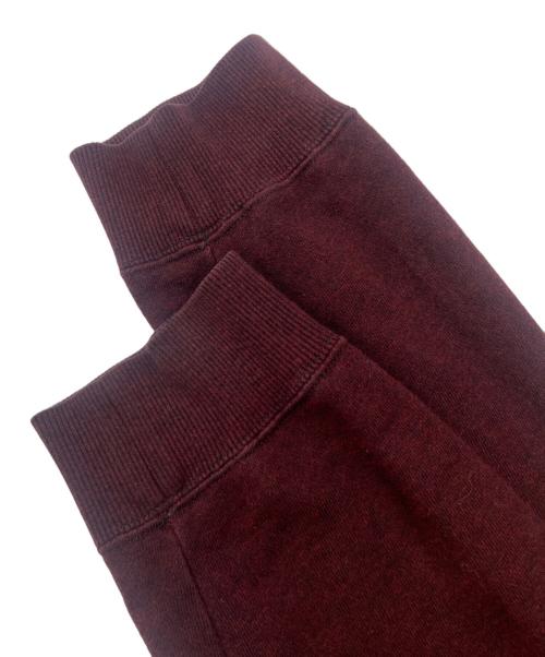 JOHN LAWRENCE SULLIVAN（ジョン ローレンス サリバン）JOHN LAWRENCE SULLIVAN (ジョン ローレンス サリバン) オーバーダイスウェットプルオーバーシャツ ボルドー サイズ:Ｓの古着・服飾アイテム