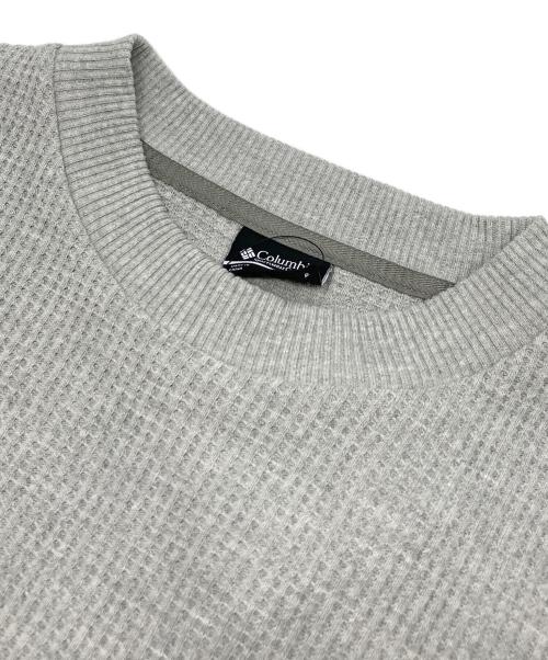 Columbia（コロンビア）Columbia (コロンビア) カレイスウィーブロングスリーブクルー グレー サイズ:Ｓ 未使用品の古着・服飾アイテム