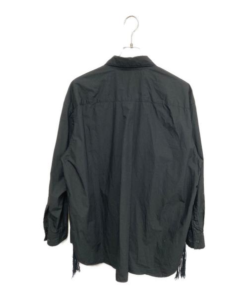 URU（ウル）URU (ウル) LONG SLEEVE SHIRTS ROYAL FLASH ブラック サイズ:FREEの古着・服飾アイテム