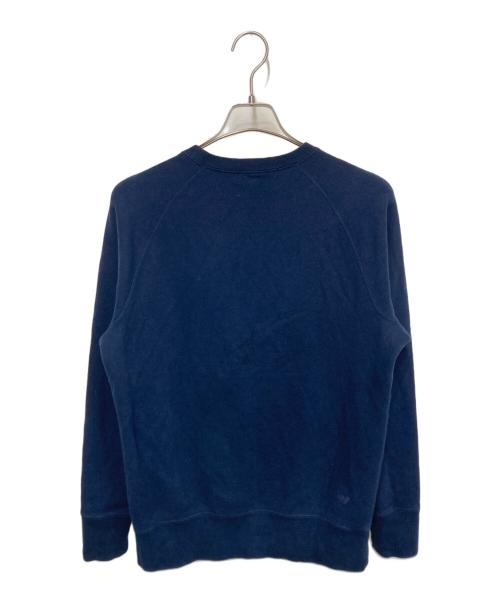 LOOPWHEELER（ループウィラー）LOOPWHEELER (ループウィラー) クルーネックスウェット ネイビー サイズ:Ｍの古着・服飾アイテム