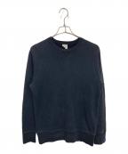 LOOPWHEELERループウィラー）の古着「クルーネックスウェット」｜ブラック