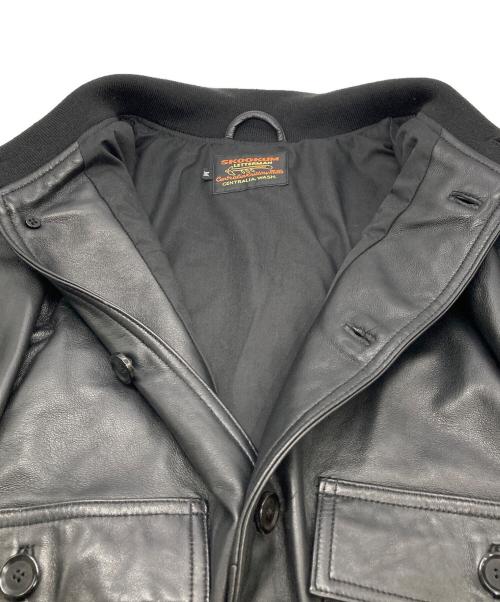 skookum（スクーカム）skookum (スクーカム) JOURNAL STANDARD relume (ジャーナルスタンダード レリューム) 別注 A-1 バルスタージャケット ブラック サイズ:Ｍの古着・服飾アイテム