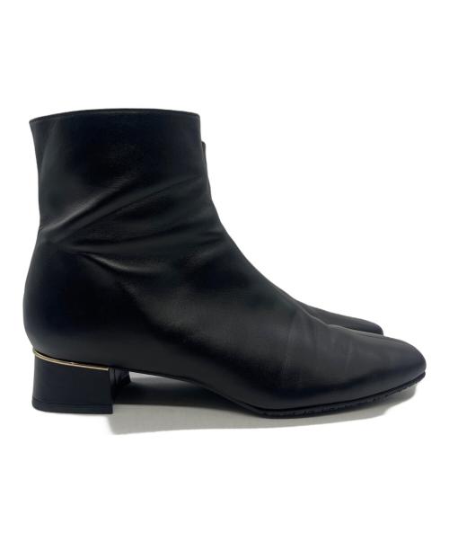 DIANA（ダイアナ）DIANA (ダイアナ) サイドジップブーツ ブラック サイズ:24.5の古着・服飾アイテム