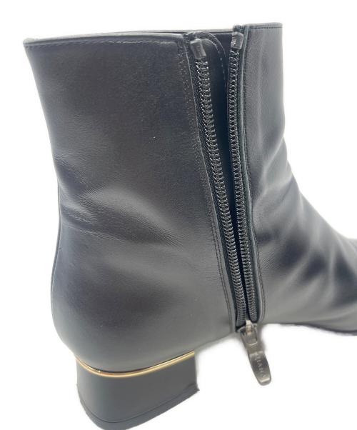 DIANA（ダイアナ）DIANA (ダイアナ) サイドジップブーツ ブラック サイズ:24.5の古着・服飾アイテム